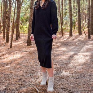 Black Sweater Dress